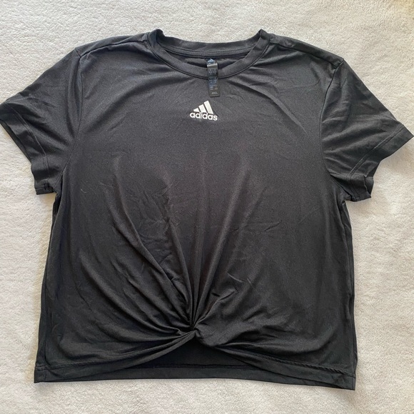 Adidas cropped workout top - Picture 1 of 3